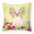 Easter Eggs With Dog Fabric Decorative Pillow - 638508769497
