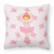 Ballerina Themed Fabric Decorative Pillow - 638508654731