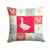 Bird Art Love Fabric Decorative Pillow - 194030133026