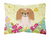 Easter Eggs Dog Art Canvas Fabric Decorative Pillow - 638508783851