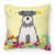 Easter Eggs With Dog Fabric Decorative Pillow - 638508769268