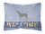Welcome Dog Art Canvas Fabric Decorative Pillow - 638508701992
