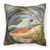 Carolines Treasures Animal Art Love Fabric Decorative Pillow, 14x14 Inches, Polyester, bright, colorful