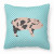 Blue Check Themed Fabric Decorative Pillow - 638508937148