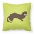 Animal Art Checkboard Design Fabric Decorative Pillow - 638508927774