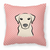 Carolines Treasures, Inc Checkerboard Print With Dog Fabric Decorative Pillow, Fabric, 18x18 Inches, cozy, cheerful