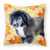 Fall Design with Dog Fabric Decorative Pillow - 652259220885