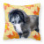 Fall Design with Dog Fabric Decorative Pillow - 652259220885