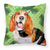 St Patrick's Design with Dog Fabric Decorative Pillow - 652259220069