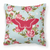 Butterfly Shabby Chic Fabric Decorative Pillow - 615872546091