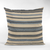 Plutus Brands Plutus Blue, Beige Lanes Stripe Luxury Premium Designer Decorative Throw Pillow