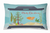 Carolines Treasures Sealife Art Merry Christmas Canvas Fabric Decorative Pillow, Canvas, 12x16 Inches, Indoor/Outdoor Use