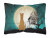 Caroline?s Treasures Halloween Dog Art Full-Color Decorative Pillow ? 12x16
