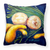 Carolines Treasures, Inc Food/Drink Painting Fabric Decorative Pillow, 14x14 Inches, Polyester, bright, soft