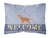 Welcome Dog Art Canvas Fabric Decorative Pillow - 638508702081