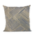 Plutus Blue, Beige Hidden Tour Abstract Luxury Throw Pillow - 017247669471