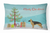 Christmas Tree Dog Art Canvas Fabric Decorative Pillow Style 2 - 194030035856