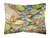 Carolines Treasures, Inc Crab Painting Fabric Decorative Pillow, 12x16 Inches, Polyester, bright, cozy