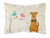 Carolines Treasures, Inc Christmas Presents Between Friends Dog Art Canvas Pillow, 12x16 Inches, Soft Canvas Material