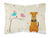 Carolines Treasures, Inc Christmas Presents Between Friends Dog Art Canvas Pillow, 12x16 Inches, Soft Canvas Material
