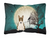 Carolines Treasures, Inc Halloween Dog Art Canvas Pillow, 12x16 Inches, Polyester Material, Durable