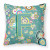 Monogram Letter Circle Circle Alphabet Fabric Decorative Pillow - 615872979141