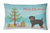 Carolines Treasures Christmas Tree Dog Art Canvas Fabric Decorative Pillow, Style 2, 12 X 16 Inches, Winter
