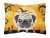 Carolines Treasures Halloween Dog Art Canvas Fabric Decorative Pillow, Canvas, 12x16 Inches, Trendy Canvas