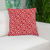 Parkland Collection Trix Red and White Throw Pillow - 025773000491