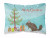 Merry Christmas Animal Art Fabric Decorative Pillow - 652259129706