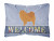 Welcome Dog Art Canvas Fabric Decorative Pillow - 638508702470