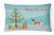Christmas Tree Dog Art Canvas Fabric Decorative Pillow Style 2 - 194030035320