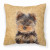 Carolines Treasures Wipe Your Paws Dog Art Fabric Decorative Pillow, Decorative Couch Accent