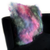 Plutus Green, Purple, Blue Northern Lights Animal Faux Fur Luxury Throw Pillow - 017247673607