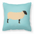 Blue Check Themed Fabric Decorative Pillow - 638508937513