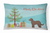 Christmas Tree Dog Art Canvas Fabric Decorative Pillow Style 2 - 194030036563