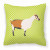 Animal Art Checkboard Design Fabric Decorative Pillow - 638508927897