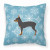 Winter Snowflake With Dog Fabric Decorative Pillow - 638508514707