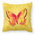 Butterfly  Fabric Decorative Pillow - 615872539659