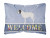 Welcome Dog Art Canvas Fabric Decorative Pillow Style 2 - 638508980779