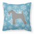 Winter Snowflake With Dog Fabric Decorative Pillow - 638508514752