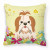 Easter Eggs With Dog Fabric Decorative Pillow - 638508769596