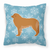 Winter Snowflake With Dog Fabric Decorative Pillow - 638508515414