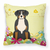 Easter Eggs With Dog Fabric Decorative Pillow - 638508769091