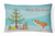 Animal Art Merry Christmas Canvas Fabric Decorative Pillow - 194030395820