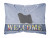 Welcome Dog Art Canvas Fabric Decorative Pillow - 638508702593