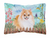 Spring Dog Art Canvas Fabric Decorative Pillow - 652259183241