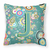 Carolines Treasures Monogram Letter Circle Alphabet Fabric Decorative Pillow, 14 x 14 Inches, Durable