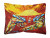 Carolines Treasures, Inc Crab Painting Fabric Decorative Pillow, 12x16 Inches, Soft Couch Pillow