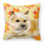 Fall Design with Dog Fabric Decorative Pillow - 652259220793